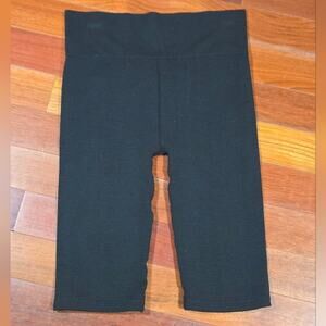 Victoria's Secret Black Ribbed Leggings Size L